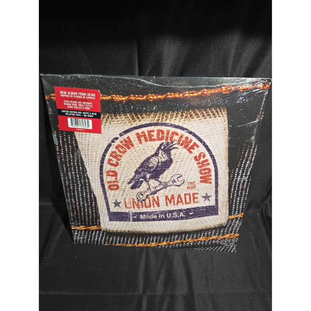 Old Crow Medicine Show Union Made Vinyl LP Red White Blue Splatter 180g HDRX2.2